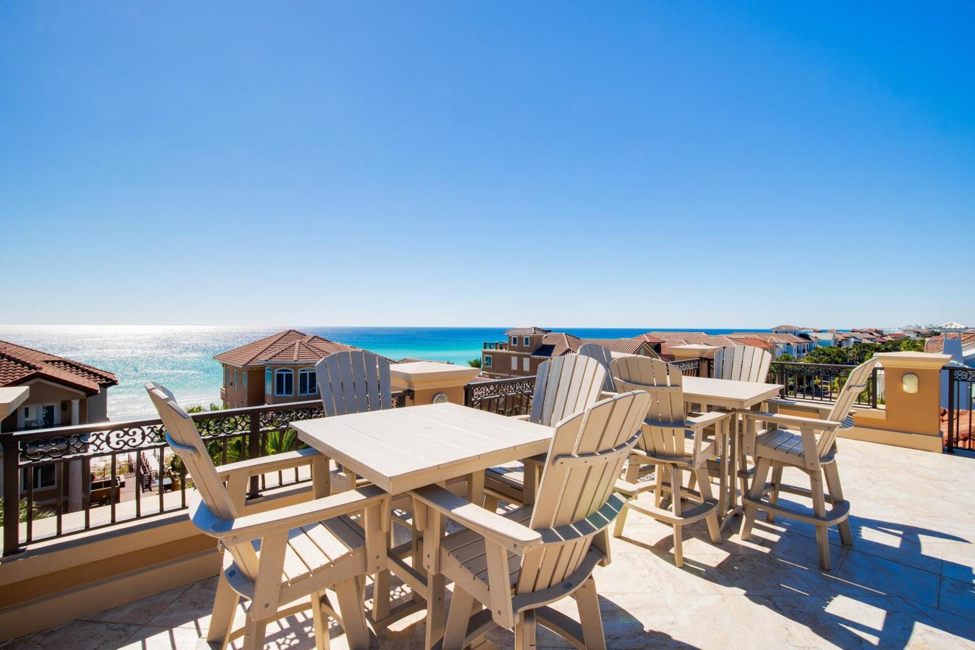 Beach Views, Rooftop Deck, Outdoor Kitchen, Destin Villa Exterior foto